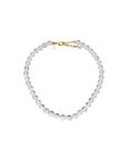 Clear Bubble Gemstone Necklace