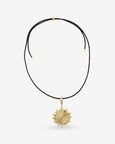 Cord Soliel Charm Necklace
