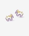 Swirl Enamel Hoops