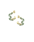 Swirl Enamel Hoops