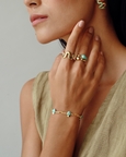 Swirl Enamel Hoops