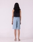 March Linen Pleated Shorts