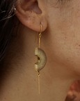 Muskaan Gold Dangle Arc