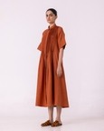 Minerva Linen Shirt Dress