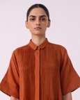 Minerva Linen Shirt Dress