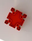 Extrusion Ashtray - Red