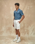 Drawcord Linen Shorts