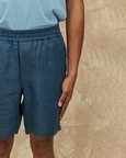 Drawcord Linen Shorts