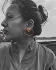 Vortex Earring With Stud Single Ear