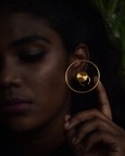 Vortex Earring With Stud Single Ear