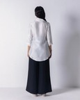Cutwork Scarf Shirt