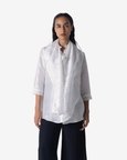 Cutwork Scarf Shirt