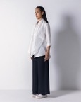Cutwork Scarf Shirt