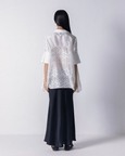 Cutwork Godet Shirt
