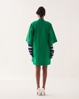 Emerald Applique Dress