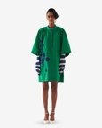 Emerald Applique Dress