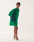 Emerald Applique Dress