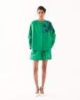 Emerald Applique Shirt