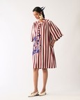 Revolt Bric Beach Appliqué Dress