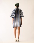 Revolt Rb Trench Aline Short Appliqué Dress