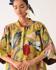 Liberty Olive Beach Dress