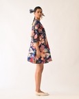 Liberty Rb Bubble Sleeve Aline Short Dress