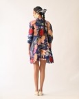 Liberty Rb Bubble Sleeve Aline Short Dress