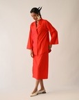 Mono Crimson Psyflora Appliqué Set