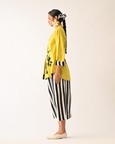Mono Citrus Appliqué Jacket Top