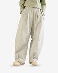 Front Pleat Buckle Pants