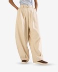 Front Pleat Buckle Pants