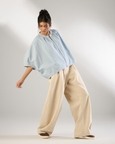 Front Pleat Buckle Pants