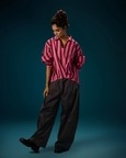 Side Pleat Panel Pants