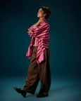 Side Pleat Panel Pants