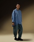 Back Overlap Tie Pants