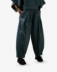 Front Hem Pleat Pants