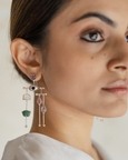Pichwai Lotus Earrings