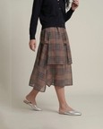 Second Thought Midi Skirt Grey