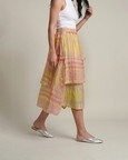 Second Thought Midi Skirt Yellow