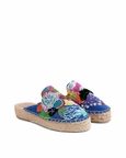 Fiji Espadrilles Haut Fabric Lined Platform