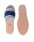 Saira Denim Sandals Flats