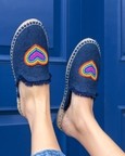 Heartbeat Espadrilles Dark Denim Flat