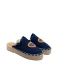 Heartbeat Espadrilles Dark Denim Platform
