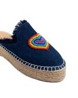 Heartbeat Espadrilles Dark Denim Platform