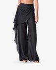 Draped Sheer Pants