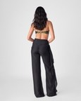 Draped Sheer Pants