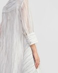 Halo Sheer Shirt Dress