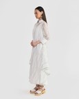 Halo Sheer Shirt Dress