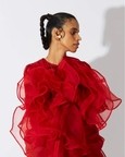 Bottlebrush Organza Dress