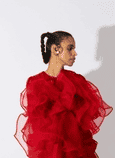 Bottlebrush Organza Dress